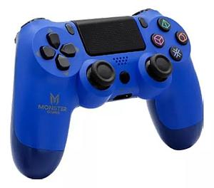 JOYSTICK MONSTER INALAMBRICO PS4 AZUL