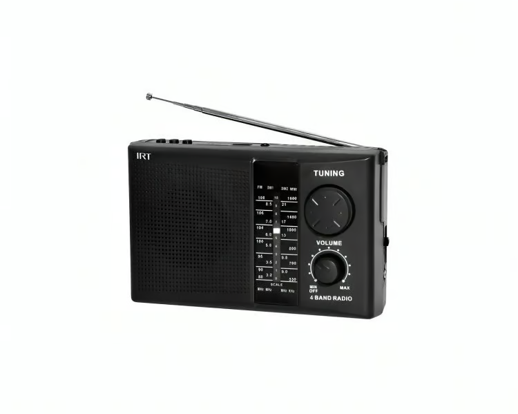 RADIO PORTATIL IRT AM/FM/AUX/BT/ USB/RP4B01N