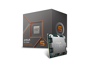 PROCESADOR AMD RYZEN 5 8500 6CORE, 12 HILOS 5.0GHZ MAX 3.5GHZ/29MB CACHE/AM5