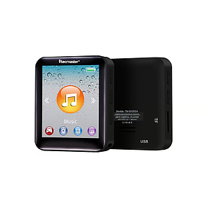 REPRODUCTOR MP3 TOUCH TECMASTER C/BLUETOOTH 16GB NEGRO