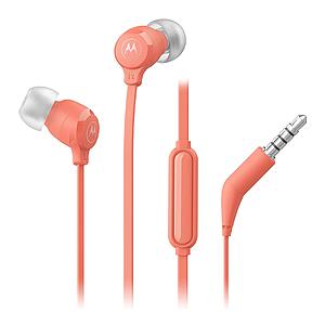AUDIFONOS MOTOROLA EARBUDS 3-S C/MICROFONO PEACH