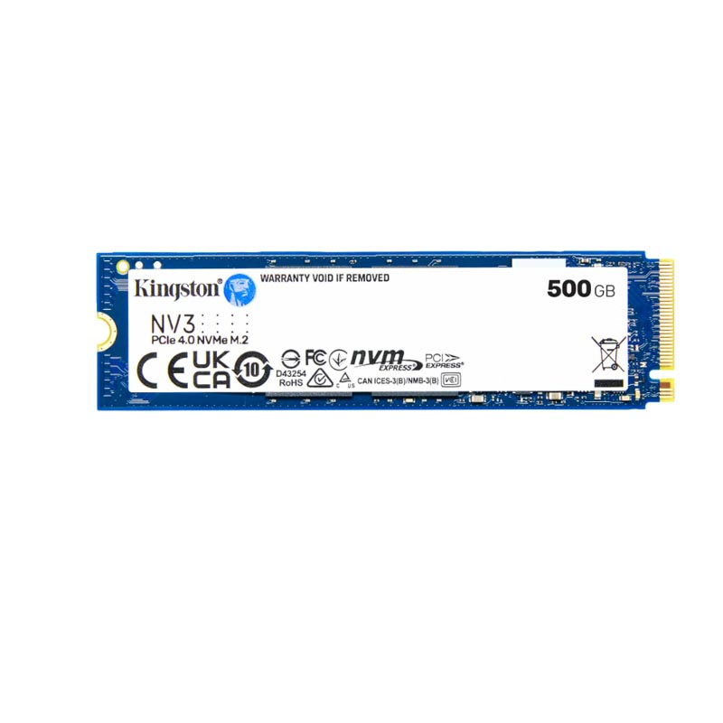 UNIDAD SSD KINGSTON M.2(2280) PCIe 4.0 NVMe 500GB NV3