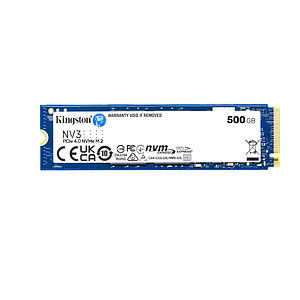 UNIDAD SSD KINGSTON M.2(2280) PCIe 4.0 NVMe 500GB NV3