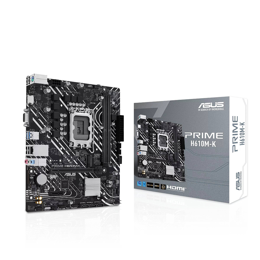 PLACA MADRE MSI PRO H610M-K D4 DDR4 INTEL 12GEN SOCKET LGA1700 MICRO ATX