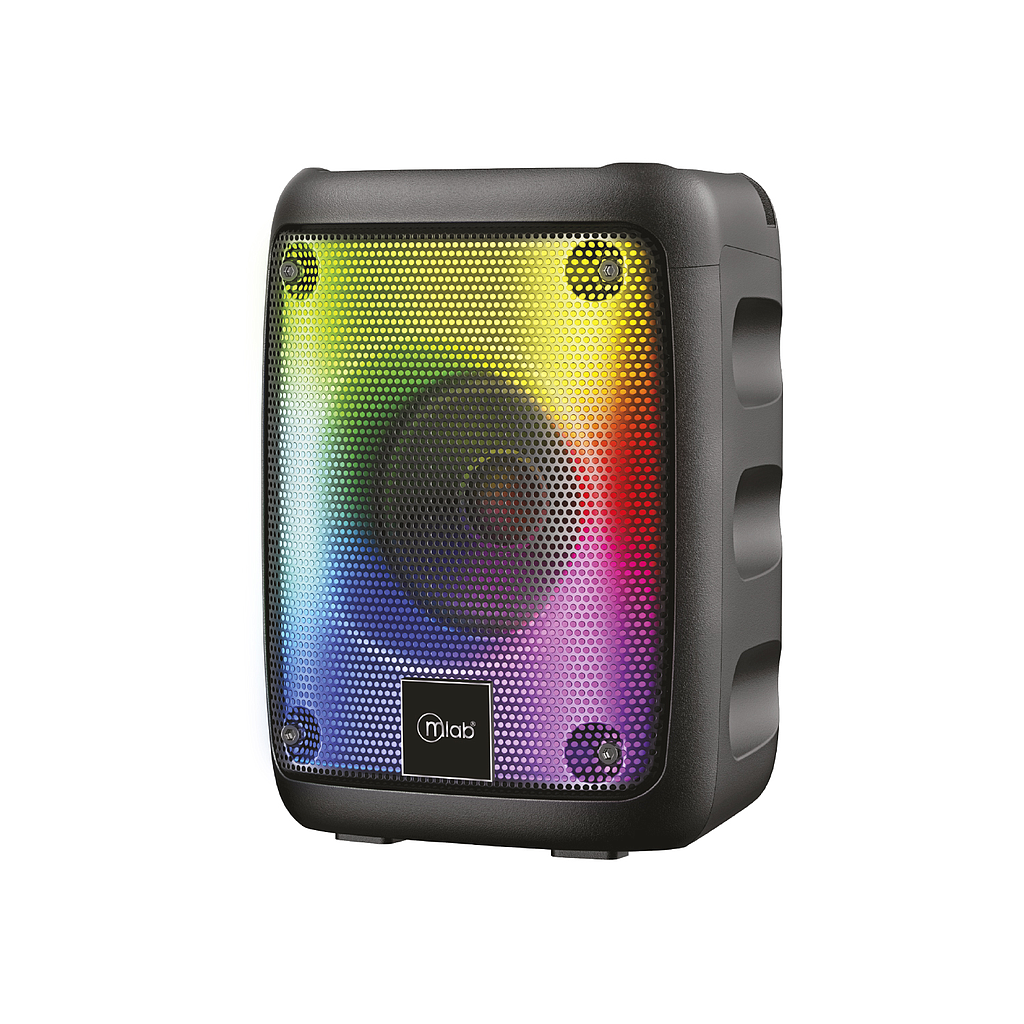 PARLANTE MLAB FLAMING SQUARE BASS BT 5.3/TWS/USB/TF/FM