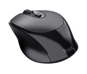 MOUSE INALAMBRICO TRUST ZAYA RECARGABLE NEGRO