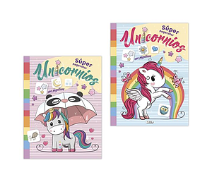 LIBRO SUPER PEGACOLOR UNICORNIOS SALDAÑA CAD196