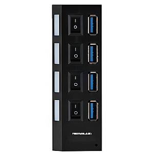 HUB USB TECNOLAB 4 PUERTOS 3.0 TL111