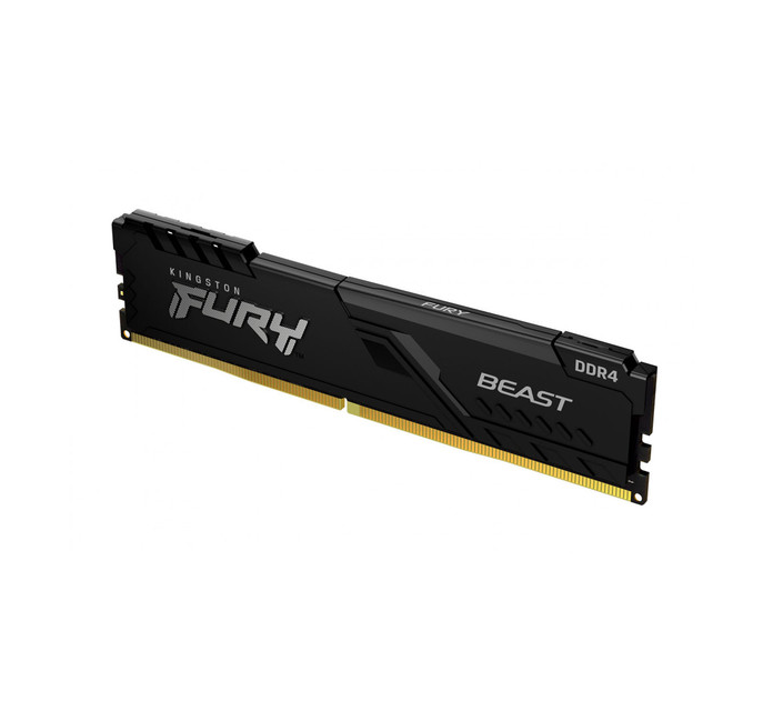 MEMORIA RAM KINGSTON HYPERX FURY 8GB/3600MHz/DDR4/ CL17 UDIMM NEGRO