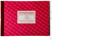 LIBRO REGISTRO SOCIOS REM 50 HOJAS