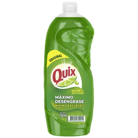 LAVALOZA QUIX ORIGINAL LIMON 750 ml.