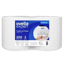 TOALLA JUMBO OVELLA 2 X 200 Mtrs. DOBLE HOJA ( CA )