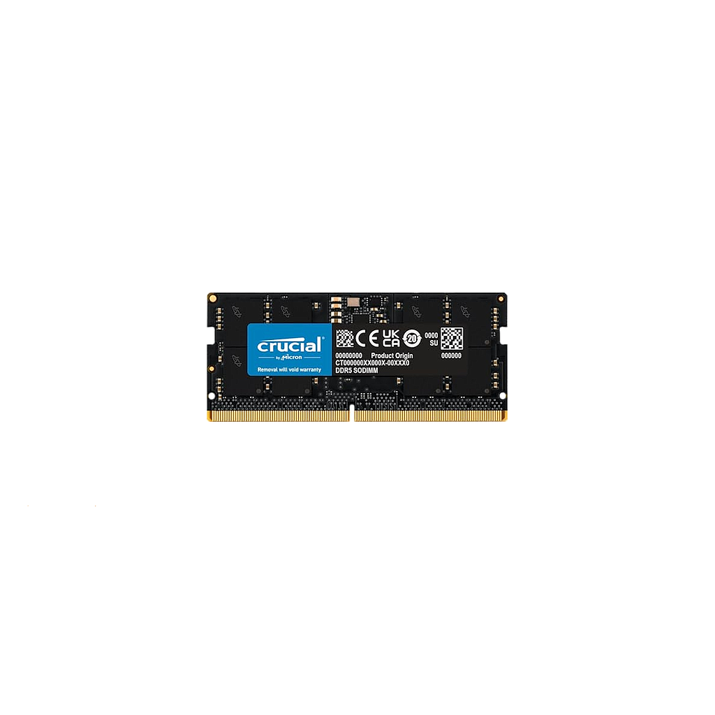 MEMORIA RAM CRUCIAL DDR5 8GB 5600MHZ CL46 SODIMM