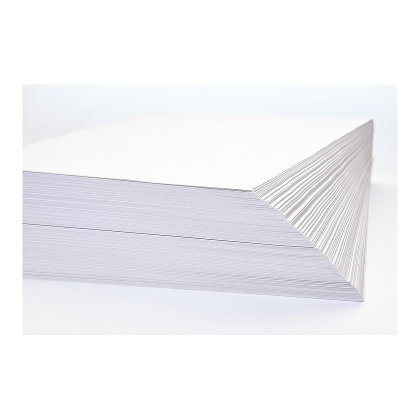 CAJA OPALINA GOFRADA OFICIO x 100 UNID. 200GRS. ( CH )