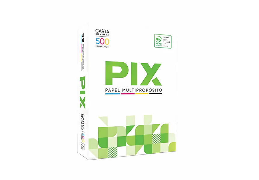 RESMA PAPEL FOTOCOPIA PIX CARTA 75 g/m2 500 HOJAS