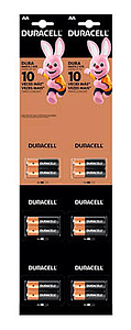PILA DURACELL AA x 2 UNID (TIRA)