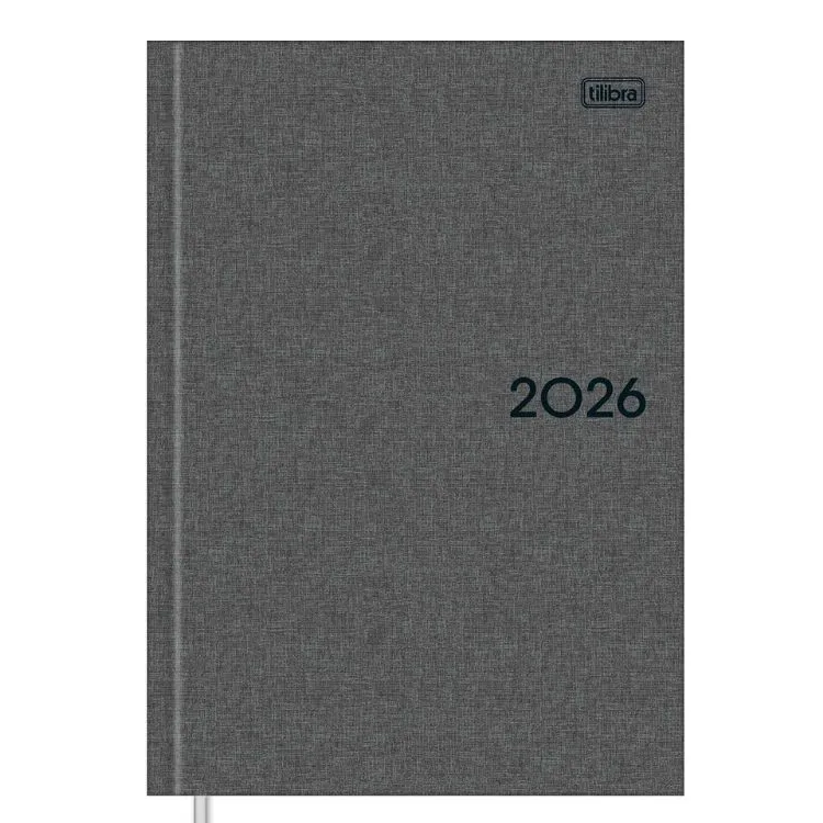 AGENDA TILIBRA PLANNER 2027 COS MILANO GRIS M5 DIA X HOJA 176HJ