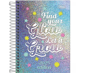 AGENDA TILIBRA 2026 ESPIRAL GLOW M4 DIA X HOJA 176HJ