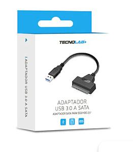 ADAPTADOR USB 3.0 A SATA PARA SSD/HDD 2,5
