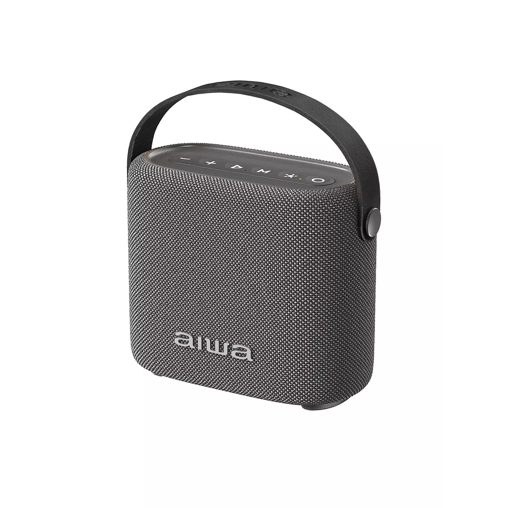 PARLANTE AIWA BLUETOOTH 5.3, RADIO FM,BATERÍA 1800MAH AWSS70BTGB 14W