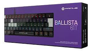 TECLADO PRIMUS GAMING MECANICO BALLISTA 61T