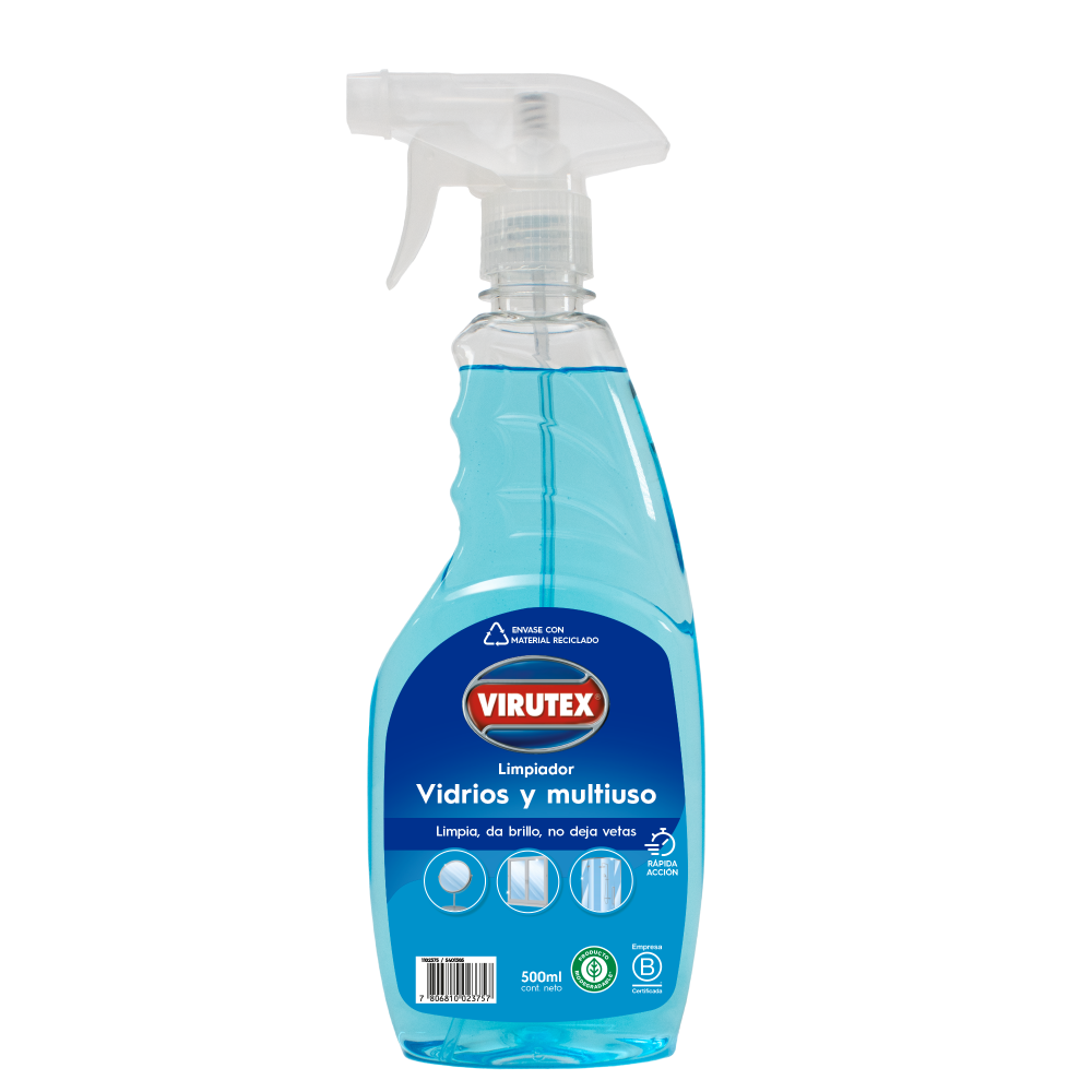 LIMPIA VIDRIOS VIRUTEX 500ml. GATILLO (CM)