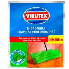 TRAPERO MICROFIBRA VIRUTEX 50 X 60 VERDE 