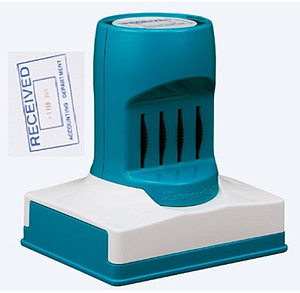 TIMBRE FECHADOR XSTAMPER Q-82 54mm AZUL