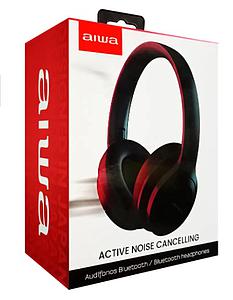 AUDIFONOS AIWA BLUETOOTH CON ANC BATERIA DE 40hrs. C/MIC. AW45