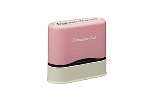 TIMBRE XSTAMPER QUIX NAME QN41 TINTA NEGRA 9.5X46mm COLOR ROSA