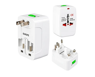 ADAPTADOR DE ENCHUFES TECNOLAB UNIVERSARL PARA VIAJES TL357
