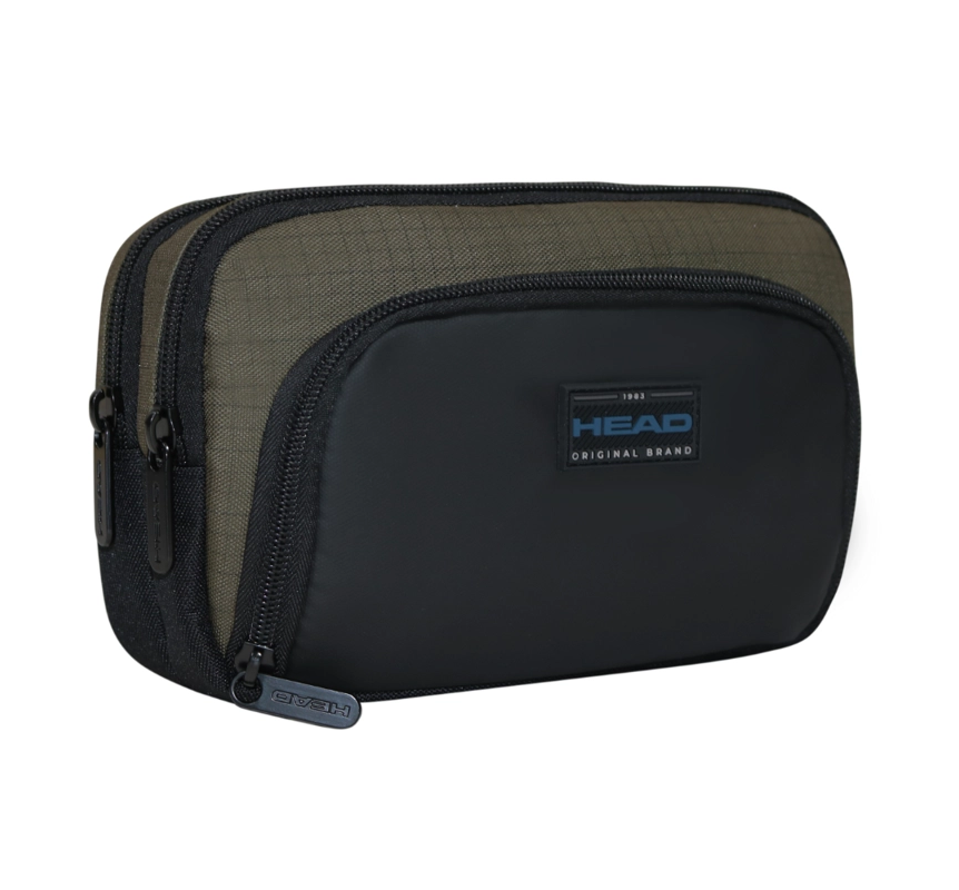 ESTUCHE HEAD CASE CUADROS VERDE