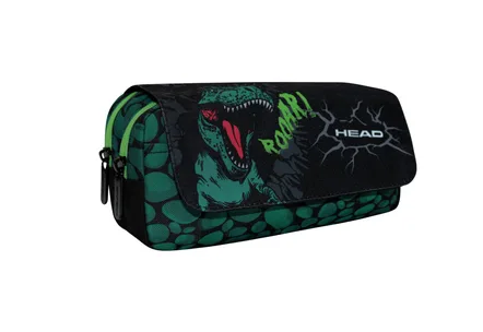 ESTUCHE HEAD ERASER DINO STONE VERDE