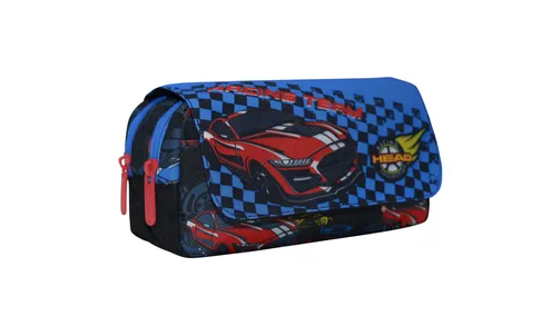 ESTUCHE HEAD ERASER SPEED CAR NEGRO