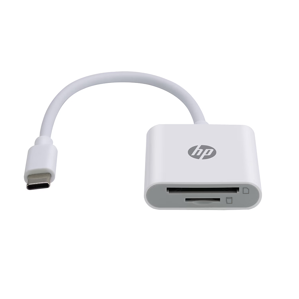 LECTOR DE TARJETAS HP USB-C A SD Y MICROSD USB DHC-CT212B