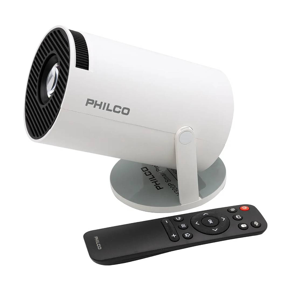 PROYECTOR PHILCO 4K 30FPS 1280X720 AV/USB/HDMI/BT/WIFI6 H300P