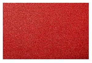PLIEGO GOMA EVA TORRE GLITTER 40 X 60CMS. ROJA