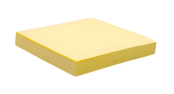 NOTAS ADHESIVAS PROARTE 76 X 76 MM. AMARILLO 100 HJS.