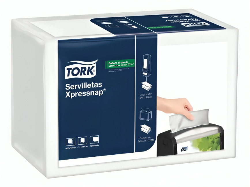 SERVILLETA TORK INTERDOBLADA BLANCA XPRESSNAP