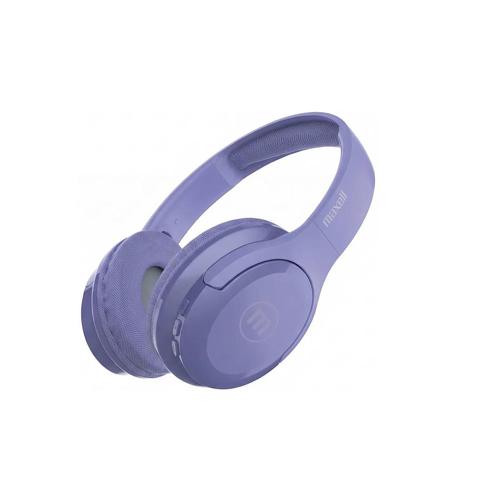 AUDIFONOS INALAMBRICO MAXELL BLUETOOTH HP-BT200 30HRS. PURPURA