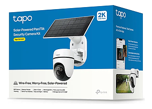 CAMARA TAPO IP EXTERIOR TP-LINK 360° C610 CON PANEL SOLAR 1296P 3MP
