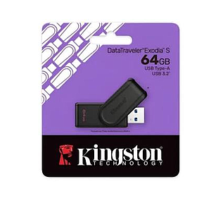 PENDRIVE KINGSTON DTXS 64 GB DATATRAVELER EXODIA S 3.2