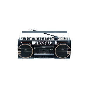 RADIO PORTÁTIL AUDIO PRO RETRO BT/USB/AM/FM/CASSETTE/SD 20W