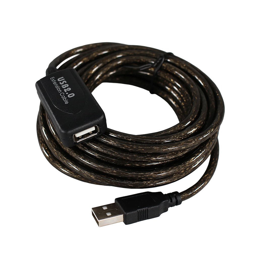 CABLE EXTENSIÓN TECNOLAB ACTIVA USB 2.0 5 MTS