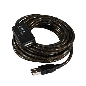 CABLE EXTENSIÓN TECNOLAB ACTIVA USB 2.0 5 MTS