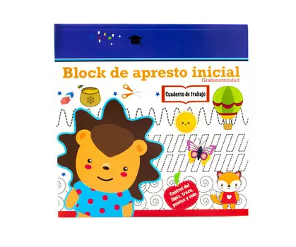 LIBRO DE APRESTO INICIAL GRAFOMOTRICIDAD JMI (LTBRIJBA028)