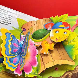 LIBRO DE CUENTO LA LIEBRE Y LA TORTUGA POP UP JMI (LTBRIJBA052) 