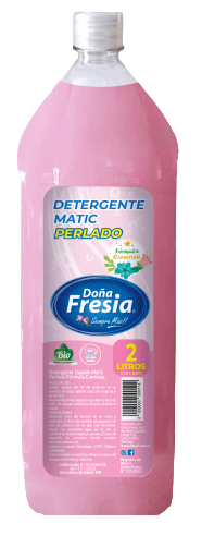 DETERGENTE MATIC DOÑA FRESIA PERLADO ROSADO 2 LTRS.