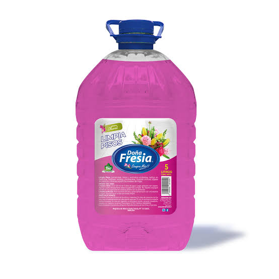 LIMPIA PISOS DOÑA FRESIA FLORAL 5 LTRS.