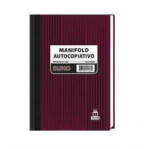 LIBRO MANIFOLD BUHO AUTOCOPIATIVO DUPLICADO (ART-1581)